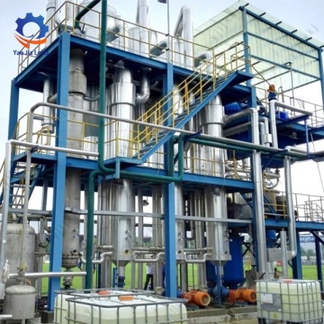Evaporator film jatuh berkapasitas tinggi untuk pemurnian minyak nabati