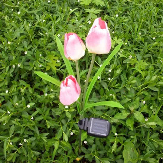 China Wholesale Hot New Products for 2015 Solar Light With Flower Pot