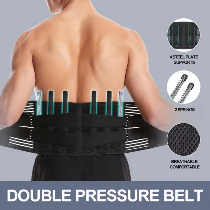 Adjustable Lumbar Lower Back Brace Belt Support