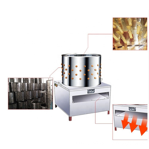 Top Selling TM60 Automatic Chicken Plucking Machine for Poultry Feather Cleaning