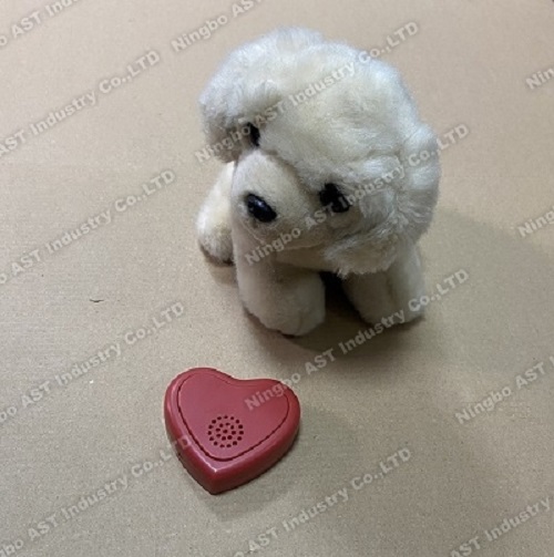 boîte de battement de coeur pour chiot jouet reborn doll vibrationg heart box