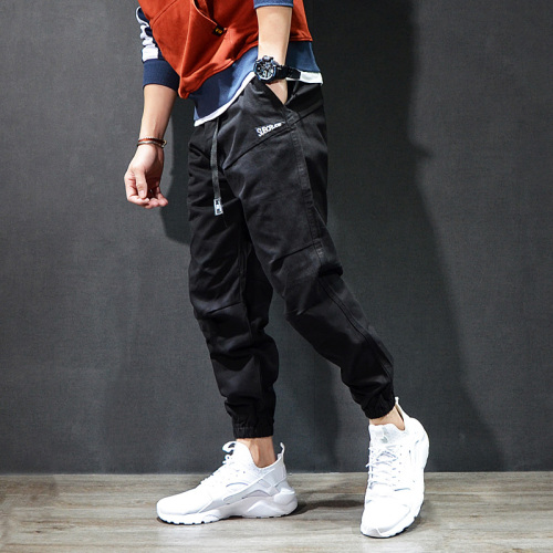 Fashion Streetwear Men's Jeans Casual Leisure Jogger Pants Black Khaki Vintage Classical Cargo Pants Men Hip Hop Jeans Homme