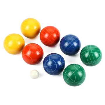 Classic Metal Petanque Bocce Ball Set: Perfect for Backyard Family Parties, Suitable for Kids and Adults