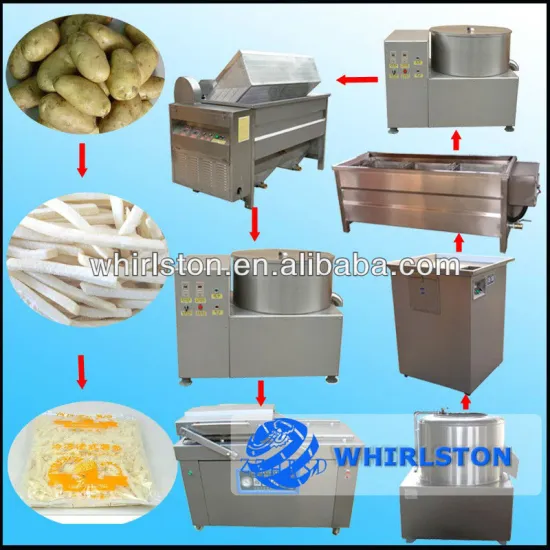 competitive price frozen french fries production equipment on sale