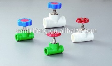 PPR DN32mm Stop valve for water pipe connection