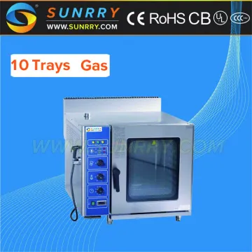 Gas Combi Oven Professional Deck Oven Gas Steam 10 Trays Gas Steam Oven (SY-CV10C SUNRRY)