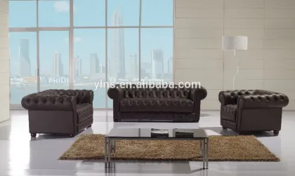 Yilaisi top leather chesterfield sofas