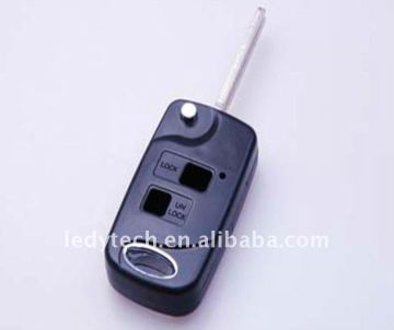 Hot sale Lexus 2 buttons flip modified remote key shell