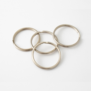 Stainless Steel Split Ring Keychains for Women