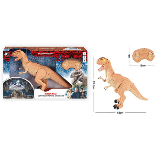 DINOSAUR ISLAND TOYS INFRARED R/C DINOSAUR , WITH SOUND AND LIGHT