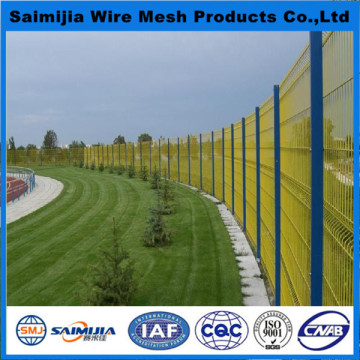 Saimijia supply PVC coated welded wire mesh fence