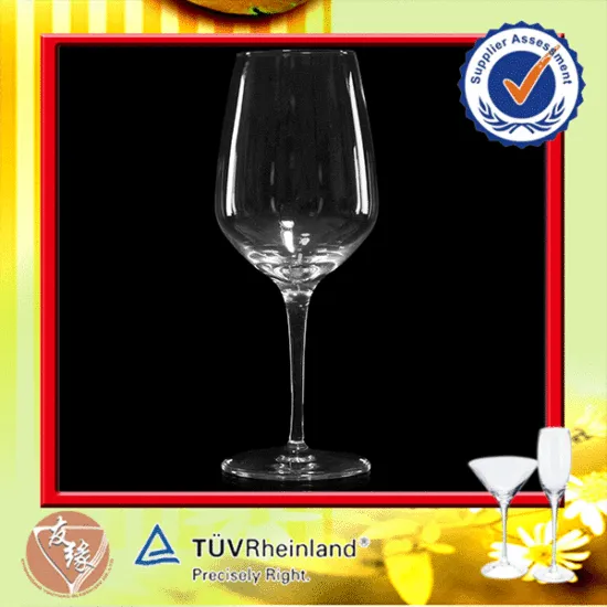 Wholesale Christmas Decoration Drinkware /Clear Wine Glass
