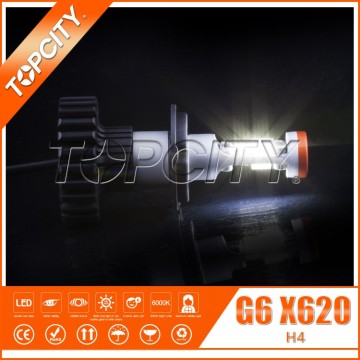 Easy Installation Car LED Headlight H4-3 High Power 160W 9003 HB2 High Low Beam Auto Light Parts
