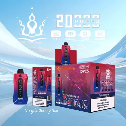 Bang Beach 20000 Puffs Watermelon Eshisha Disposable Vape