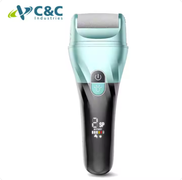 C&C Electric Kit Callous Remover 3 Grinding Heads Professional Feet Care Foot Callus Remover for Dead Hard Cracked Dry Skin