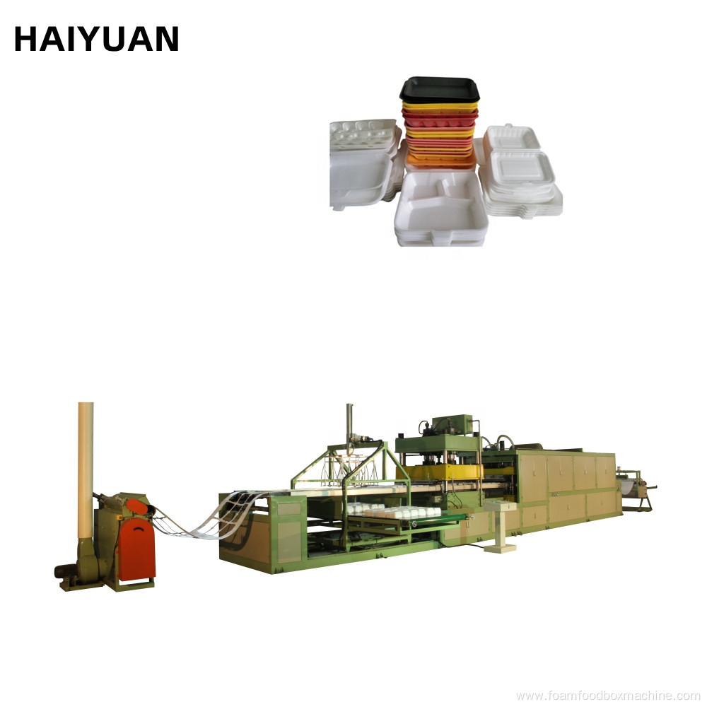 Fast Food Tray Vacuum Forming Machine