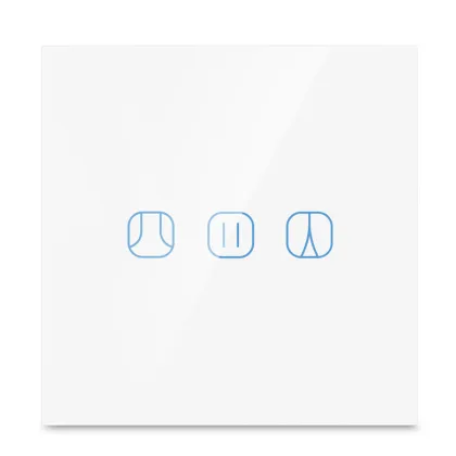 EU UK Wifi Tuya Smart Life Remote Control Alexa Electric Curtain Window Shutter Smart Switch WiFi Controlled Curtain Switch