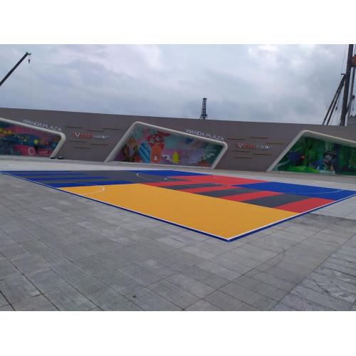 Intelligent PP Portable Temporary Basketball Flooring