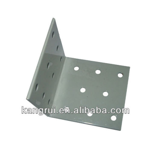 Joinery Timber Connector Perforated Bracket (L)60mm x (W)60mm x (H)60mm for Wood