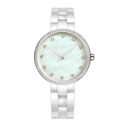 Ceramic Women Watches Rose Gold Fashion