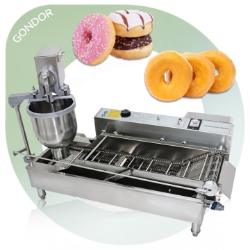 Kleine automatische Gasbrenn -Donut Maker -Maschine