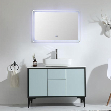 Lake Blue Floor Model Bathroom Vanity