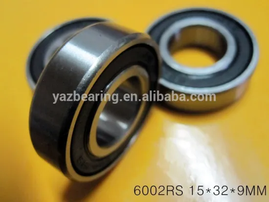 Stainless steel 6002 rs 2rs ball bearings