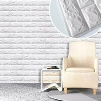 China Factory Waterproof 3D Foam Wall Stickers 70x77cm Wallpaper