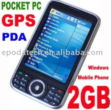 GPS + 3.5&quot;+ TouchScreen +2G+Windows mobile 5.0  X1