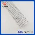 FDA Grade Clear Wire Reinforced Hose Silikon