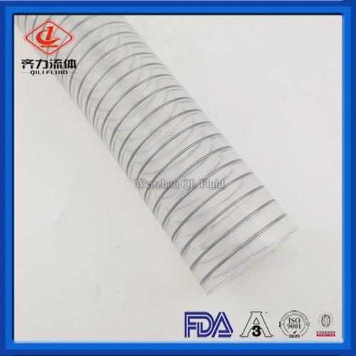 FDA Grade Clear Wire Reinforced Hose Silikon