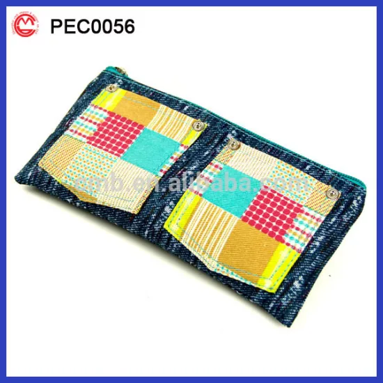 chinese promotional double sided mesh pencil case