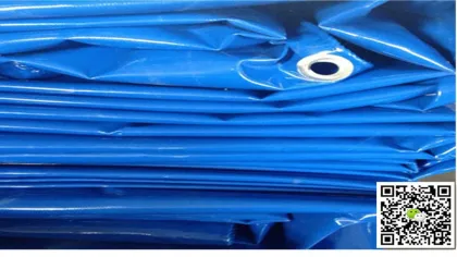 550gsm blue tarpaulin cover