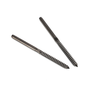 Swage lag screw terminal black oxide