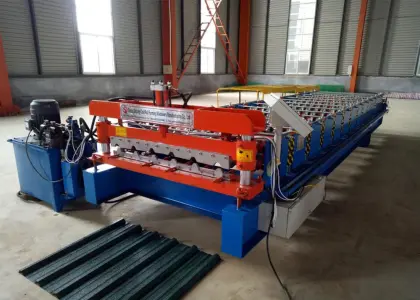 Cangzhou Shitong Single Layer Roof Panel Roll Forming Machine