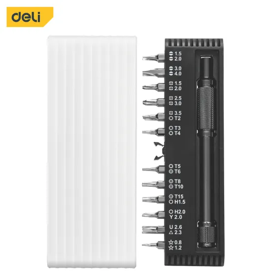 Deli Tools Cheap price household smart box xiaom style 25PCS precision screwdriver bit set tool