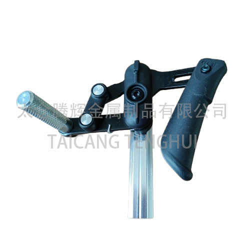 Freio de cadeira de rodas com dobra dobrável