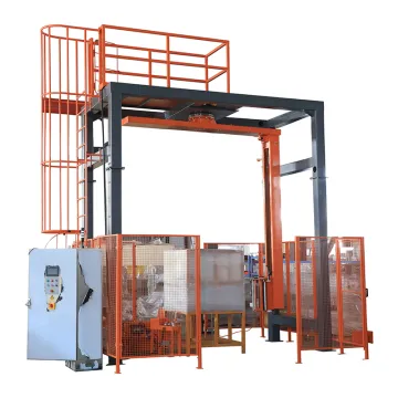 Fully Automatic Rotary Arm Stretch Film Gantry Pallet Wrapping Machine