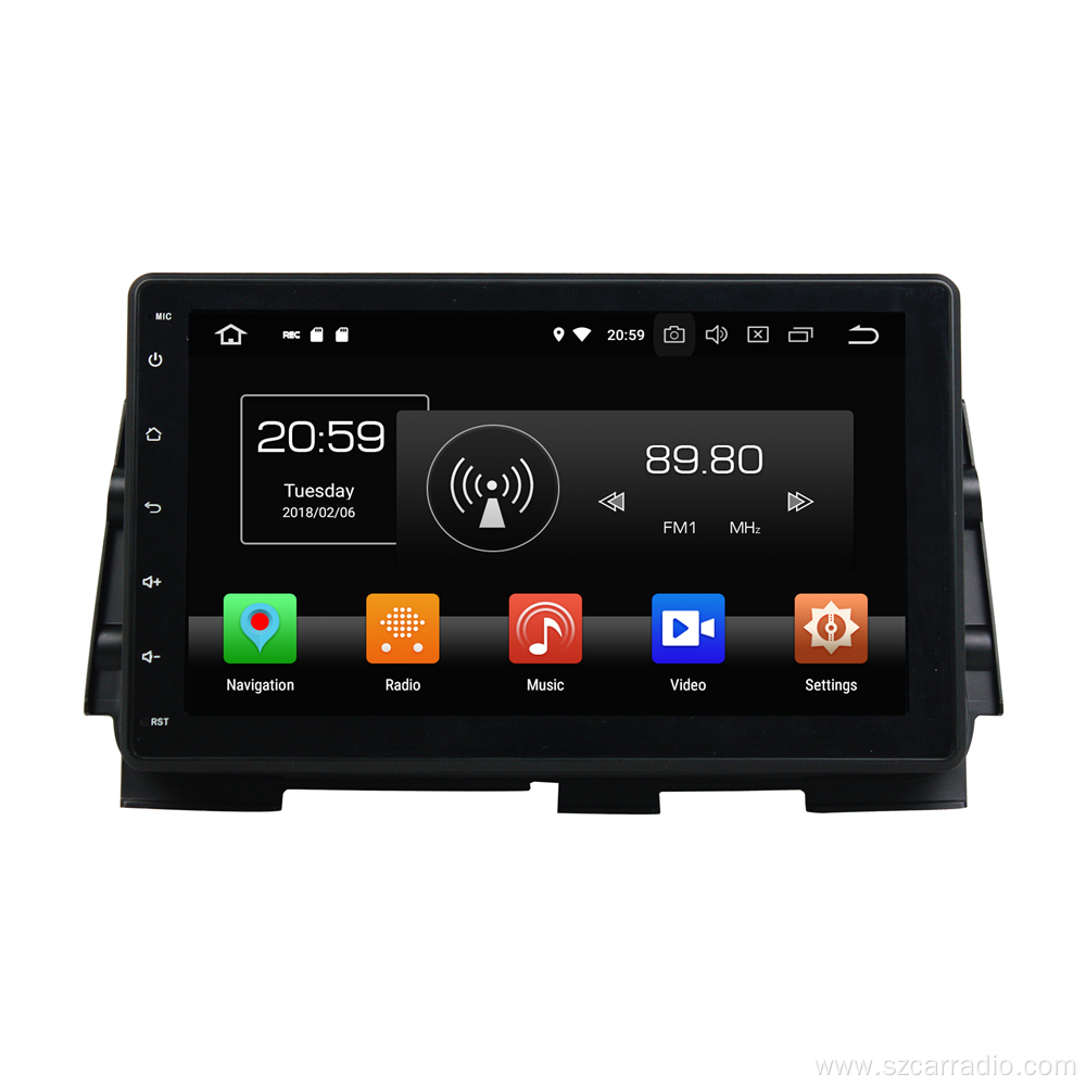 android multimedia navigation system for Kicks 2016-2018