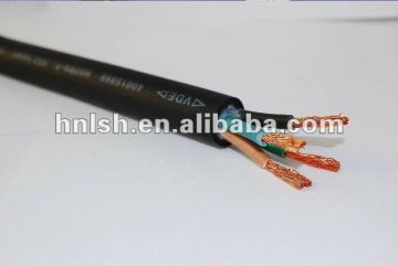 H05RN-F with VDE standard rubber sheath flexible cable