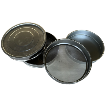 304 Stainless Steel Flour Sieve - Laboratory Ultrafine Filtration Standard Sample Sieve 4-2400 Mesh