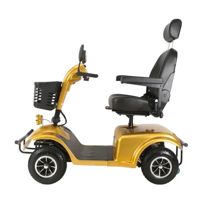 200W-500W 4 wheel Battery Elderly Mobility Scooters Electric