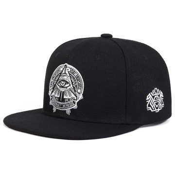 Cappelli snapback del logo ricami personalizzati di alta qualità per sport e hip hop