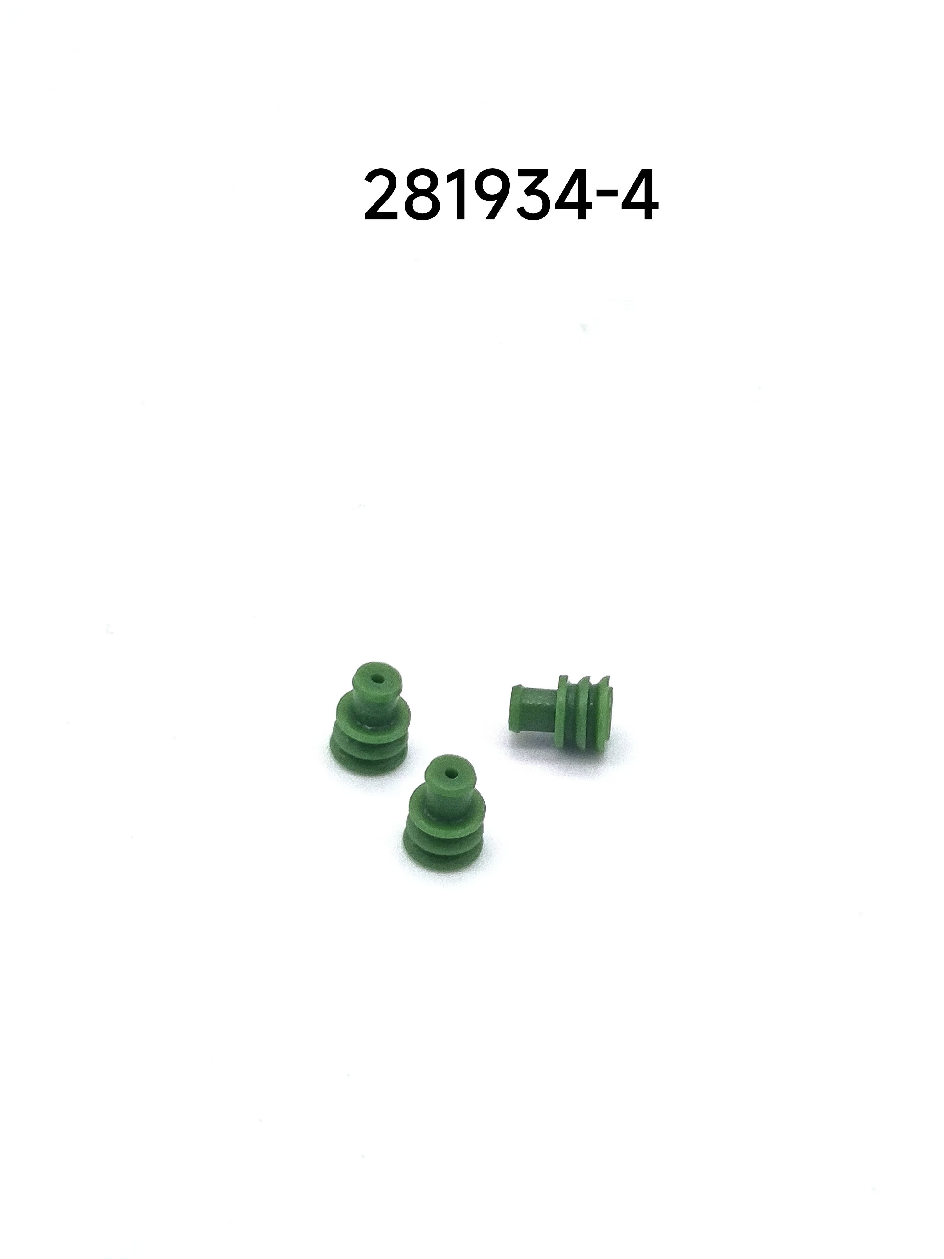 281934-4 Connector joint terminal sheath plastic shell of socket seal in stock TE