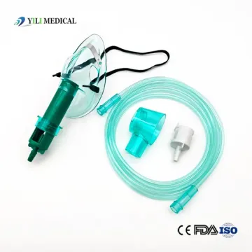 CE ISO13485 FDA Oxygen Mask Venturi Disposables for Child and Adult