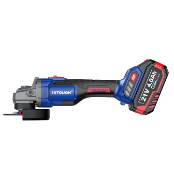 INTOUGH 20V 125mm Li-Ion Brushless Cordless Angle Grinder with Portable Battery