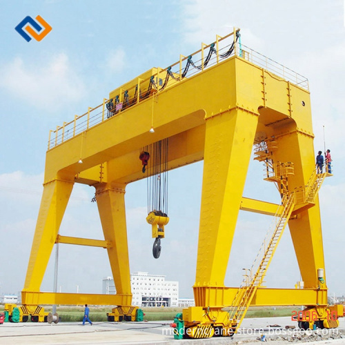Double Girder Gantry Crane for Lifting Steel Tubes