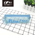 Fantastic nice square shape custom plastic pencil case