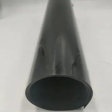 Polypropylene PP Hard Sheet Plastic Gloss Black