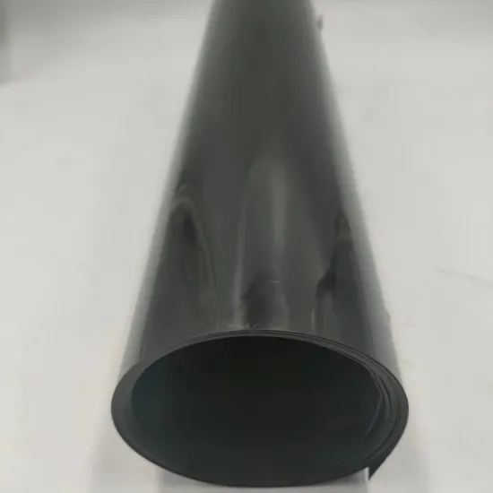 Polypropylene PP Hard Sheet Plastic Gloss Black